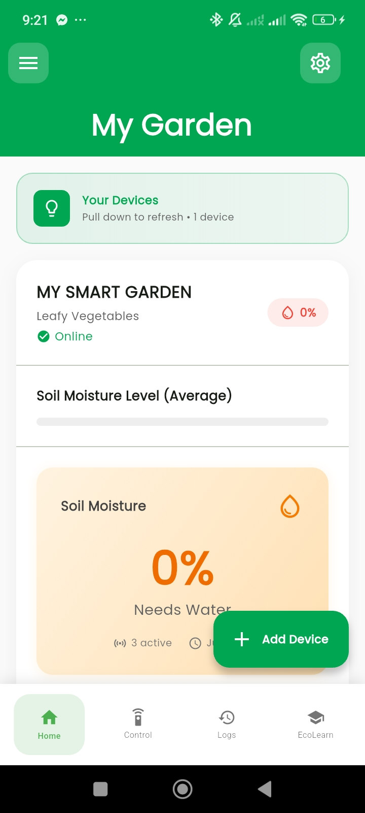 EcoSprinkle Smart Irrigation System preview